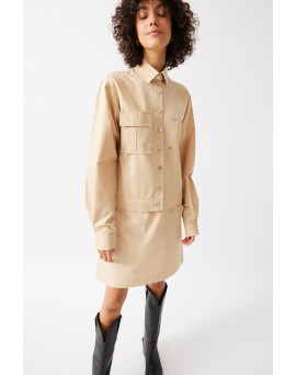 The Cargo Chemisier Mini Dress - CS