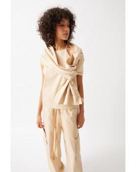 The Halter-Neck Overall w/ Shrug - CS