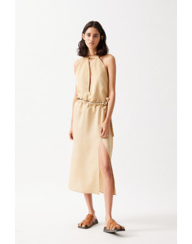 The Vent Midi Skirt - CS