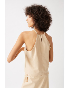 The Halter-Neck Top w/ Shrug - CS
