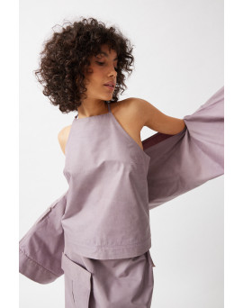 The Halter-Neck Top w/ Shrug - PA