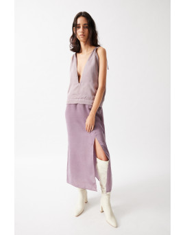 The Multiple Necklines Midi Dress - PA