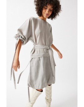 The Kimono-Balloon Mini Dress - NE
