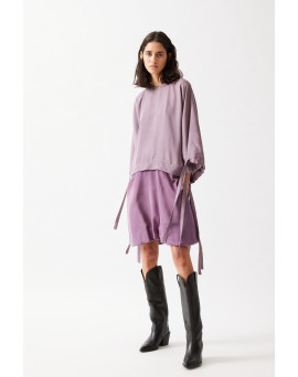 The Kimono-Balloon Mini Dress - PA